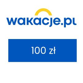 Bon wakacyjny do Wakacje.pl 100 zł Voucher