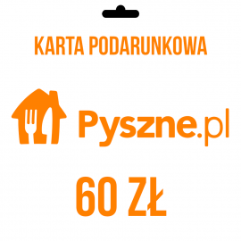 Karta prezentowa Pyszne.pl 60 zł
