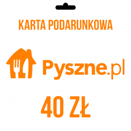 Karta prezentowa Pyszne.pl 40 zł